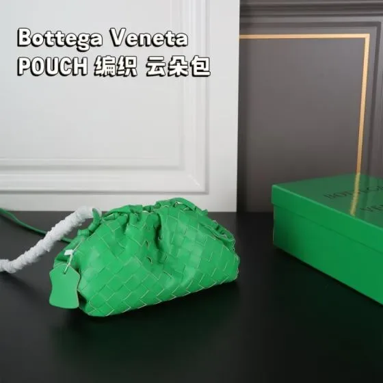 Bottega Veneta Pouch Green