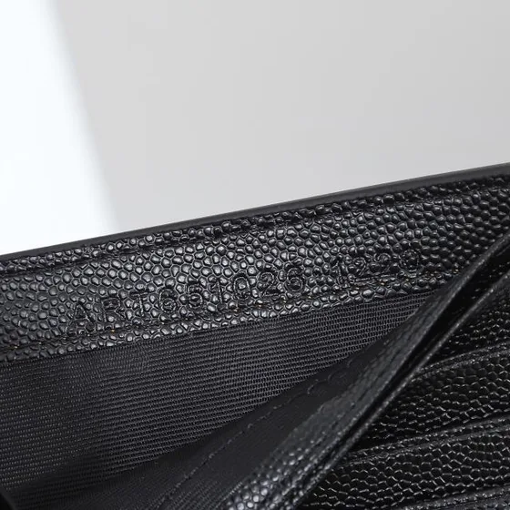 YSL Monogram East/West Кошелёк Чёрный Кошелёк