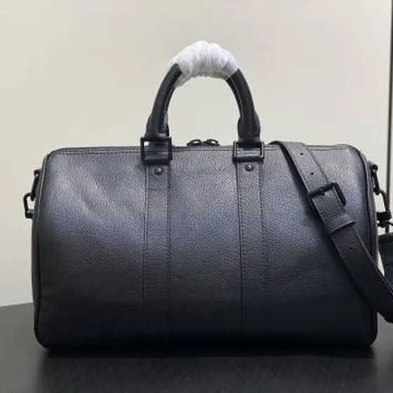 Louis Vuitton Keepall Bandouli re 35 Black 35 travel