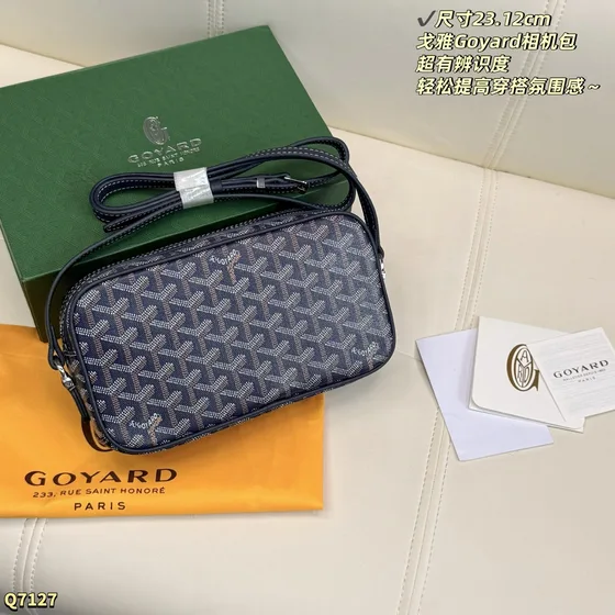 Goyard Camera Bag White 23 12cm Crossbody