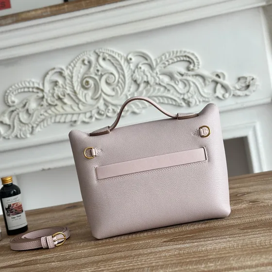 Hermes Mini 24/24 Light Rose Anse supérieure