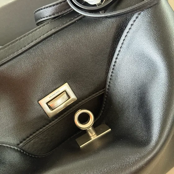 Balenciaga Rodeo Mini Sort Tophåndtag