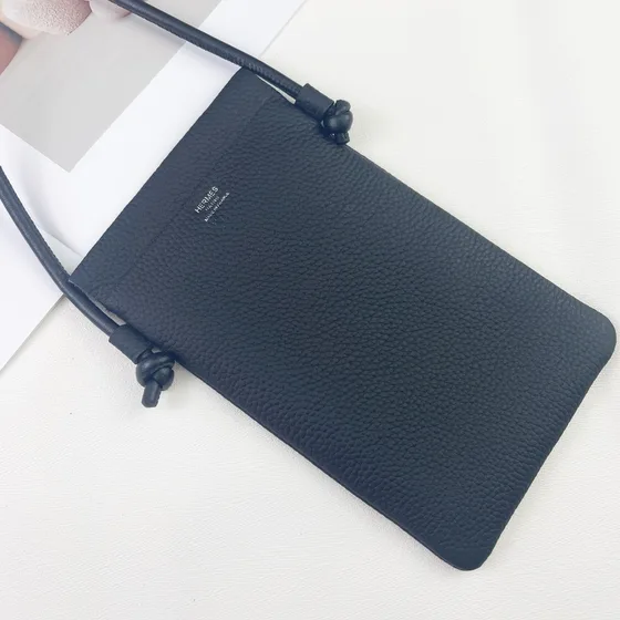 Hermes Phone Crossbody Necessaire Preto Crossbody