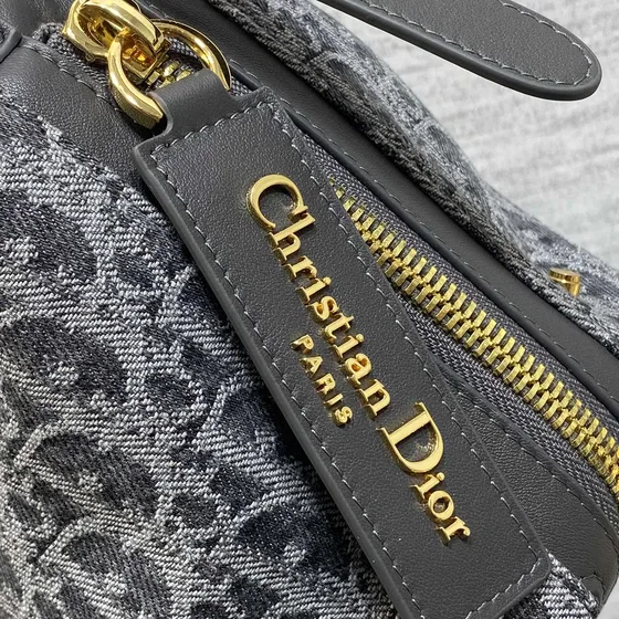 Dior Diorstar Hobo Bag Gray Hobo