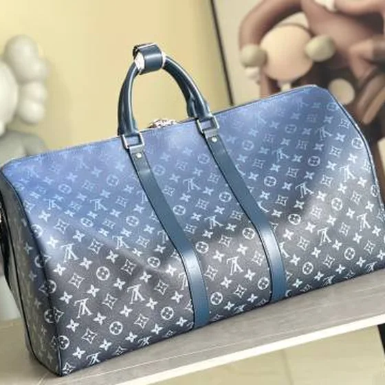 Louis Vuitton M11558 Monogram Eclipse Xanh dương travel