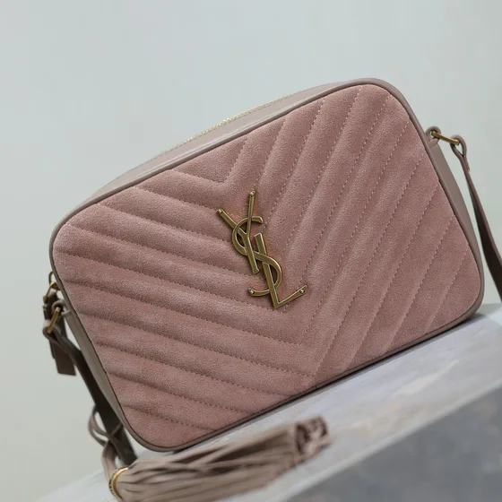 YSL Lou Camera Bag Pink Crossbody