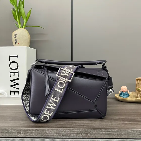 Loewe Puzzle Bag Small Light Azul Crossbody