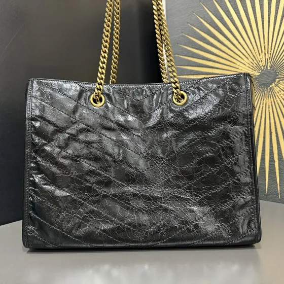 YSL Niki Shopping Bag Hitam Tote Bag