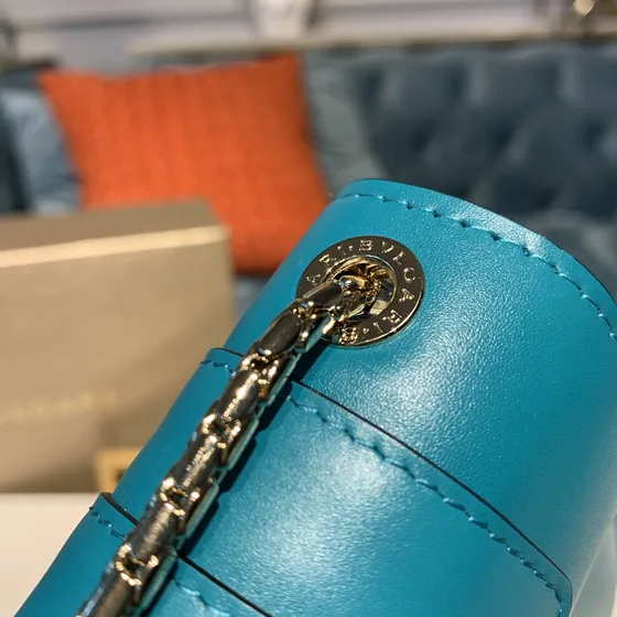 Bvlgari Serpenti Forever Turquoise Shoulder Bag