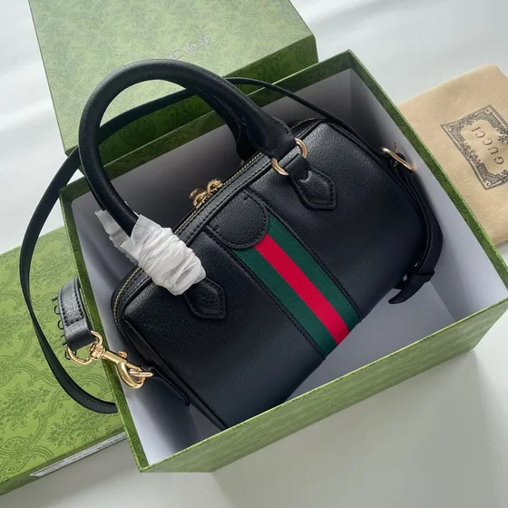 Gucci Ophidia Mini Bovenhandgreep Bag Zwart Bovenhandgreep