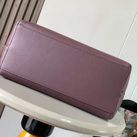 Loewe Anagram Top Handle Tote Mauve Tote Bag