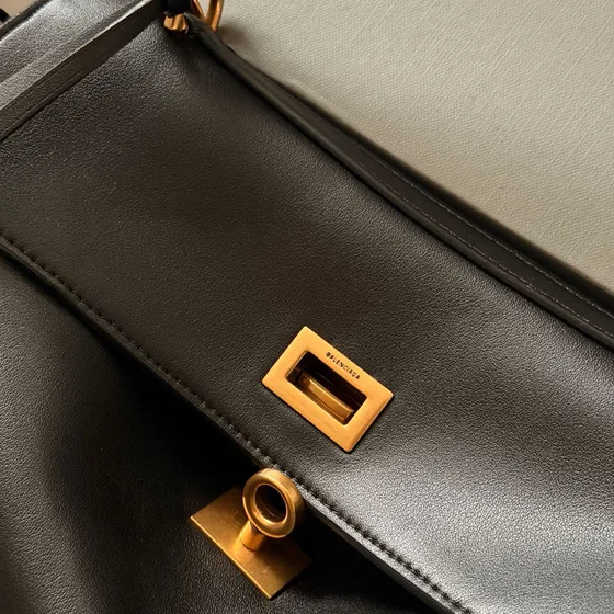 Balenciaga Rodeo أسود Shoulder Bag