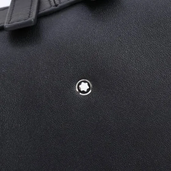 Montblanc Black leather 28x39x13cm business