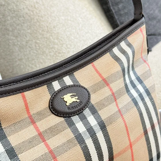 Burberry Vintage Check Hobo Bag Бежевый Hobo