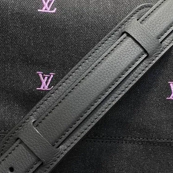 Louis Vuitton Speedy 40 Bandouli re Noir Denim Monogram 40 travel