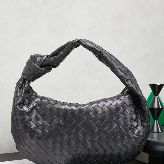 Bottega Veneta Small Jodie Black Hobo