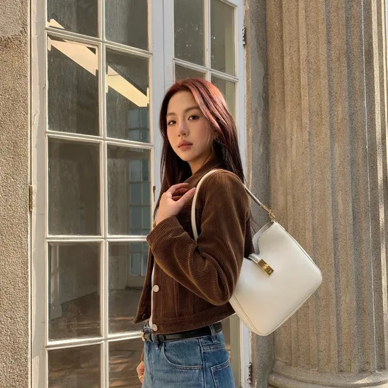 Celine Himma Blanc Sac épaule