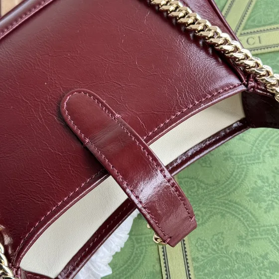 Gucci Jackie 1961 Mini Shoulder Bag With Chain نبيتي Shoulder Bag