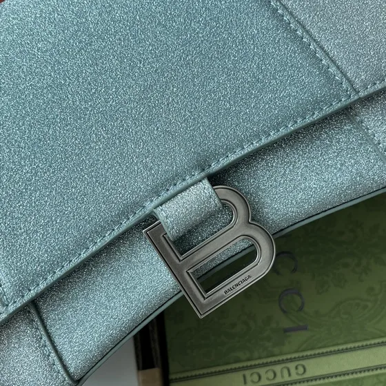 Balenciaga Gucci Blondie Mini Asa superior Bag Plateado Asa superior