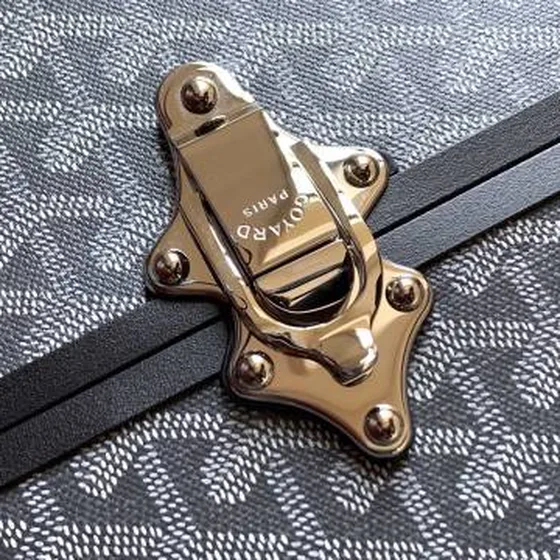 Goyard suitcase رمادي travel رمادي Goyardine