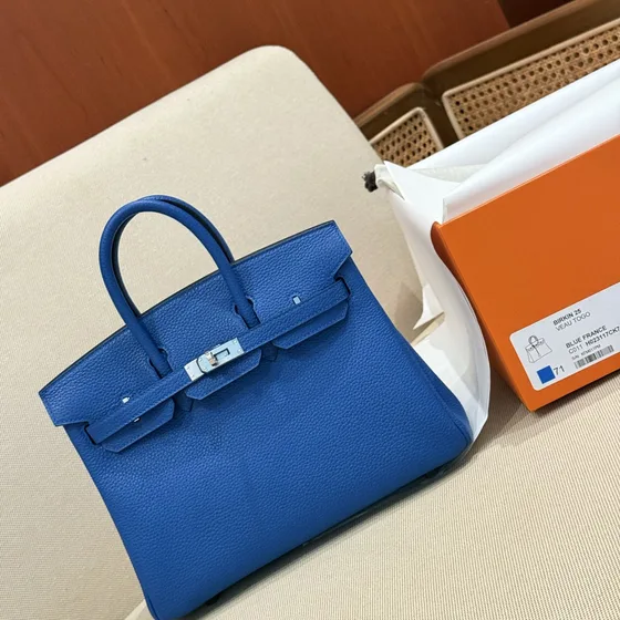 Hermes Unknown Blue Wallet