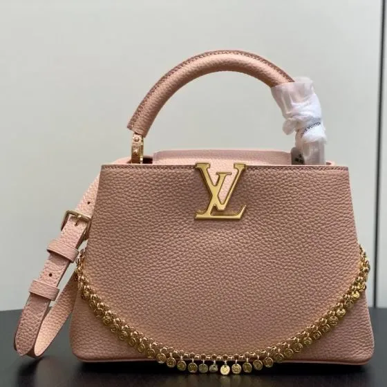 Louis Vuitton Capucines Pink Top Handle