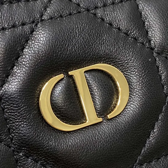 Dior Miss Caro Hobo With Chain Hitam Hobo