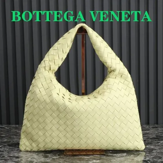 Bottega Veneta Small Hop Hobo Pale Yellow Hobo