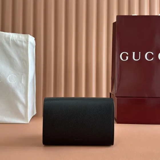Gucci Dionysus Chain Wallet Black Woc