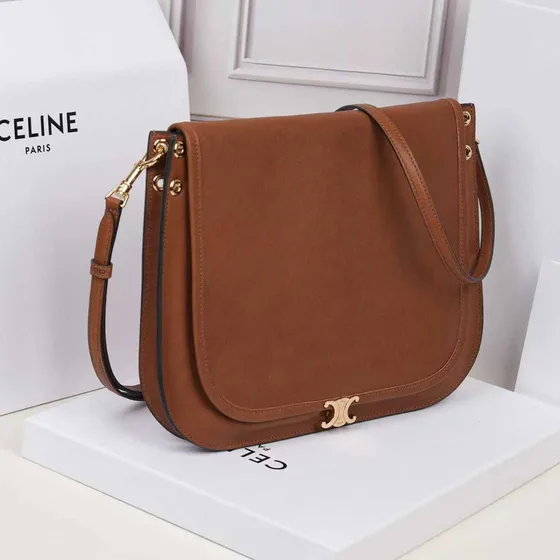 Celine Triomphe Braun Crossbody
