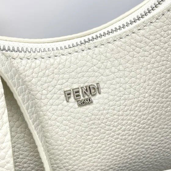 Fendi Fendessence Mini Hobo Bag White Hobo