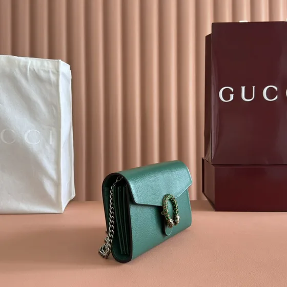 Gucci Dionysus Chain Bag Grün Crossbody