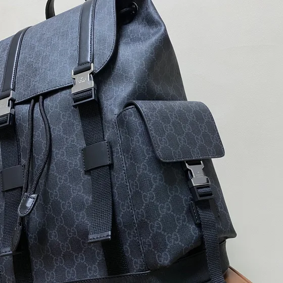 Gucci Gg Rygsæk Sort Rygsæk