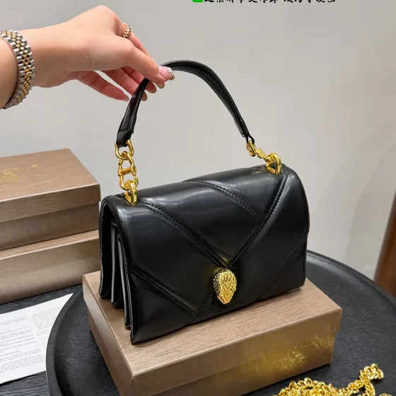 Bvlgari Serpenti Cabochon Black Shoulder Bag