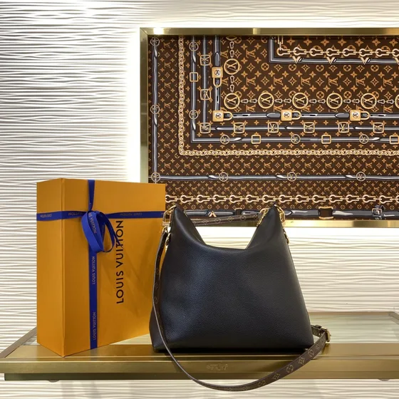 Louis Vuitton The Shopper Mm Siyah Hobo