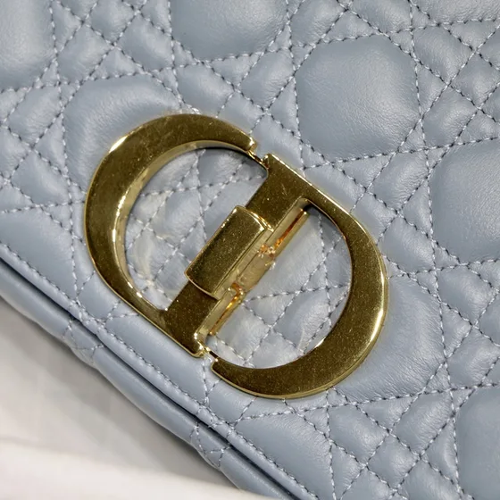 Dior Dior Caro Light Синий Сумка на плечо
