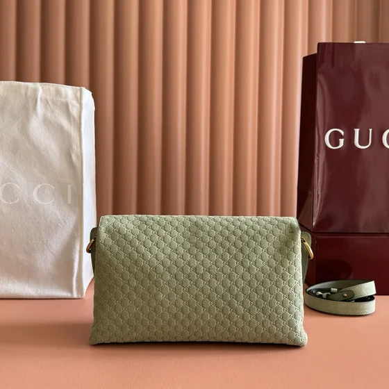 Gucci Gucci Blondie Сумка на плечо Light Sage Зелёный Сумка на плечо