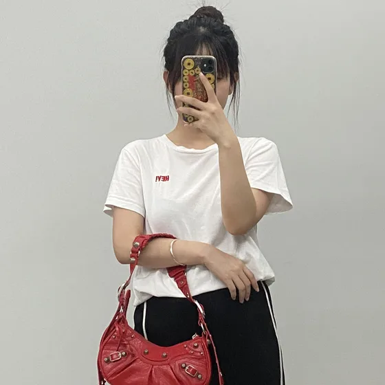 Balenciaga Le Cagole Mochila Rojo Mochila