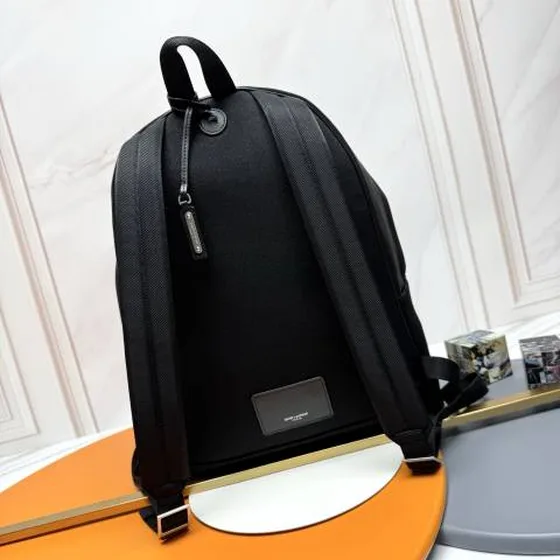 Saint Laurent Sac à dos Noir toile everyday