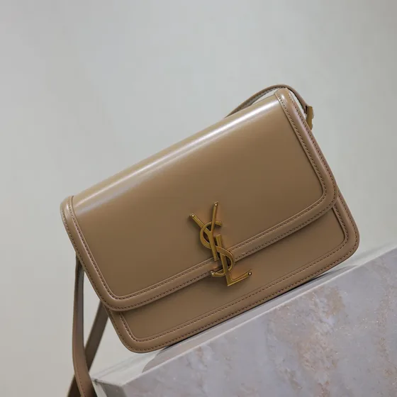 YSL Solferino Beige Crossbody