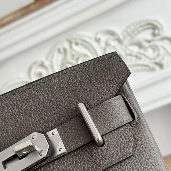Hermes Kelly Jump Dark Coklat Crossbody