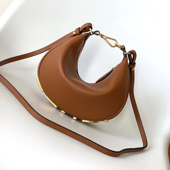 Fendi Fendigraphy Mini Brown Hobo