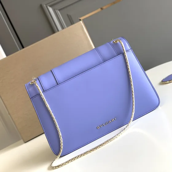 Bvlgari Serpenti Forever Ungu Shoulder Bag