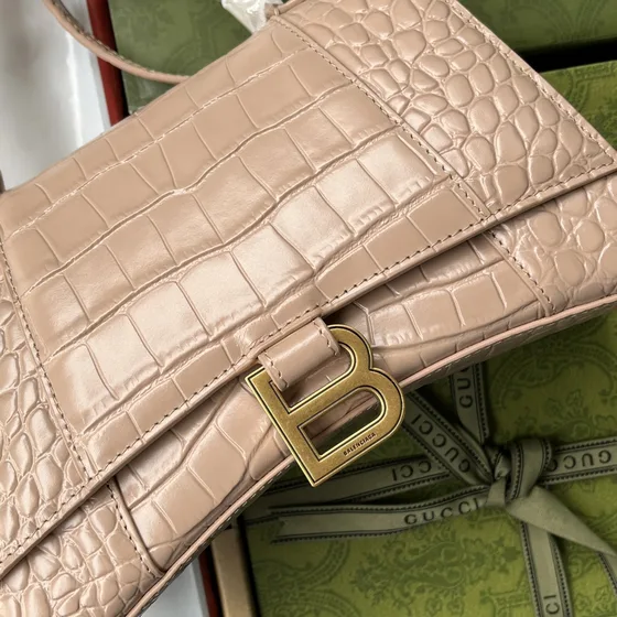 Balenciaga Bamboo Long Wallet Beige Wallet