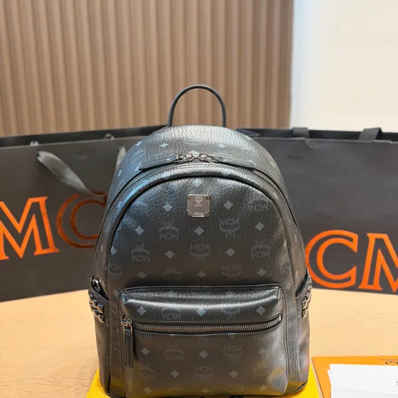 MCM Stark Rucksack Beige Rucksack