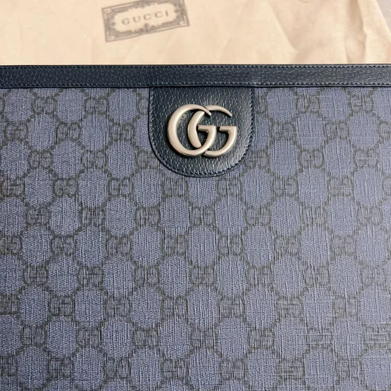 Gucci Ophidia Gg Estuche Dark Azul Estuche