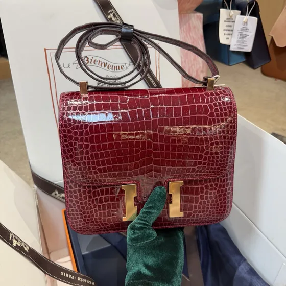 Hermes Constance Negro Crossbody