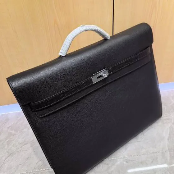 Hermes Kelly Depeches Sort 36x29x5cm business