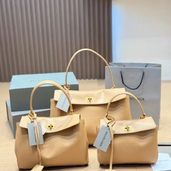 Balenciaga Rodeo Beige Top Handle