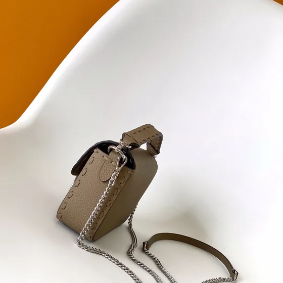 Fendi Baguette Khaki Shoulder Bag
